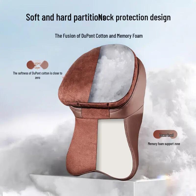 Maybach Second-Gen Car Headrest & Lumbar Pillow for Tesla & Xiaomi