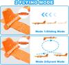 3 Pack Airplane Launcher Toys, 13.2'' LED Foam Glider Catapult Plane Toy for Boys, 2 Flight Modes Outdoor Flying Toy