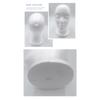 1PC Foam Hat Display Head Foam Mannequin Head Model Portable Foam Mannequin Model for Hat Wig Costume Glasses Jewelry Salon