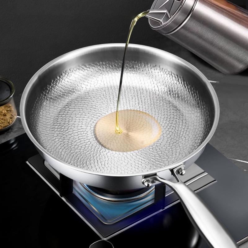 Titaniums Nonstick Frying Cooking Pan Set With Lid And Spatula Scratch Resistant Cookware For Multiple Stovetops