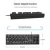 Hudian Jinggong KB161 Wired USB Keyboard