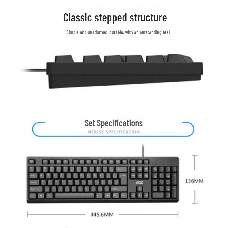 Hudian Jinggong KB161 Wired USB Keyboard