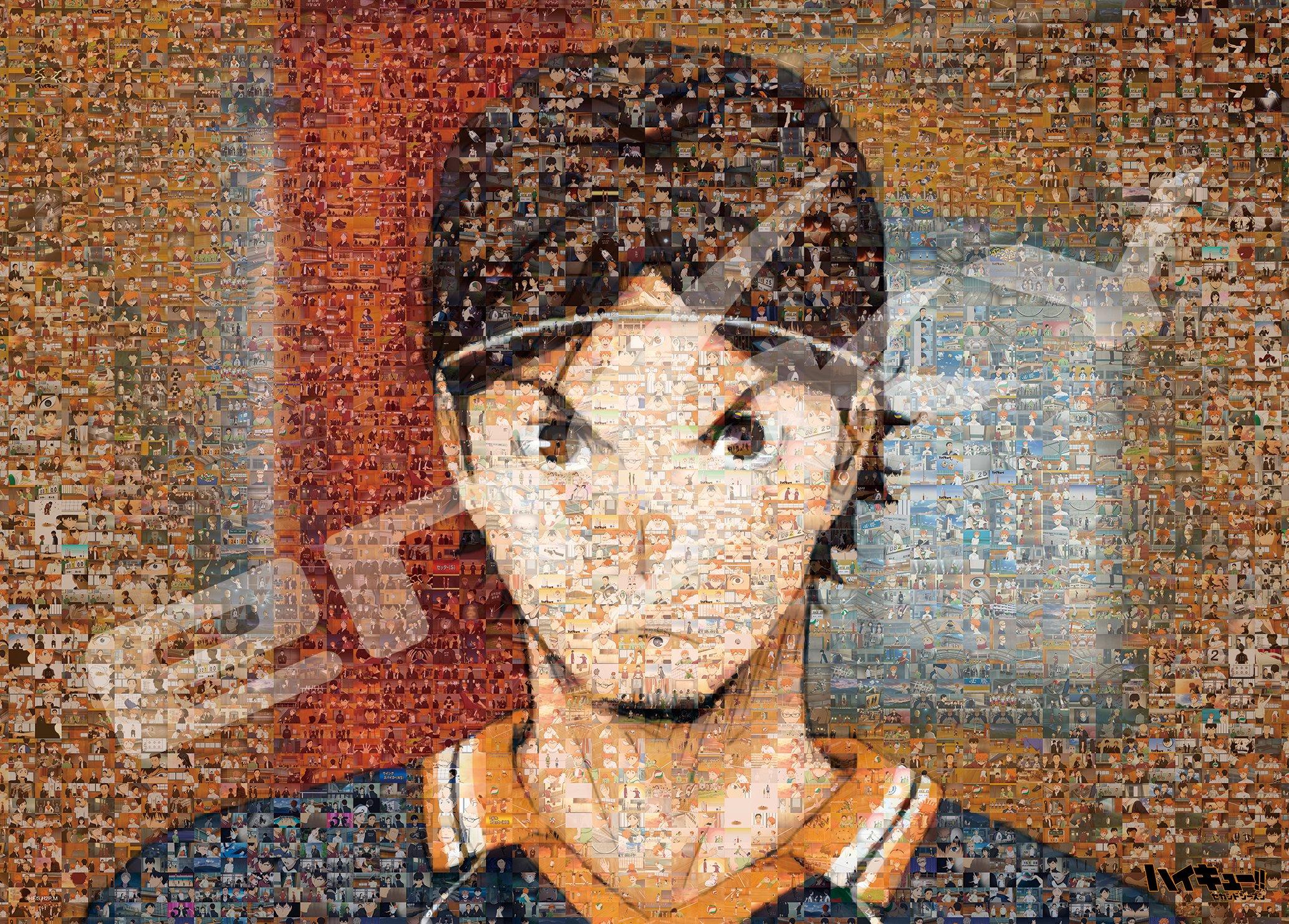 

Ensky 300 Piece Jigsaw Puzzle Mosaic Art Asahi Azumane Large Piece Haikyu!! (38x53cm) 300-L504