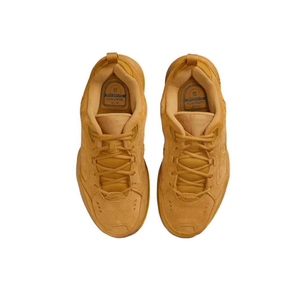 Nike Air Monarch IV Hvetefarge Unisex Sneakers Tan Gum-Medium-Brun IB2281-700