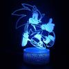 Sonic Series 3d Touch Control Colorful Night Light Ideal For Kids And Adults Gifts