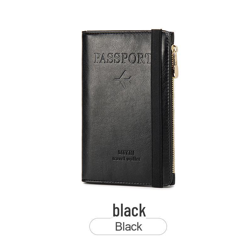 Tao Yin 2024 RFID Anti-Theft Passport & Card Holder - Multifunctional Travel Wallet Bag