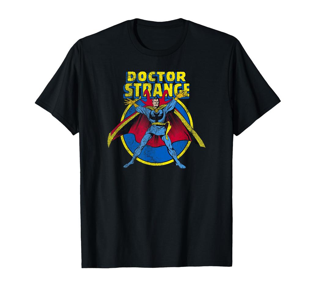 Marvel Comics Retro Doctor Strange Vintage Sorcerer Logo T-Shirt