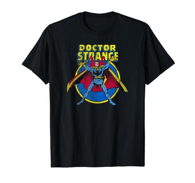 Marvel Comics Retro Doctor Strange Vintage Sorcerer Logo T-Shirt