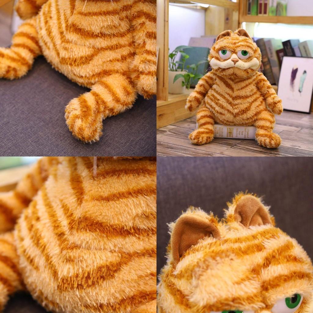 Kreskówkowa Pluszowa Zabawka Garfield Grumpy Kot Miękki Pluszak Poduszka Lalka 12-18 Cal**