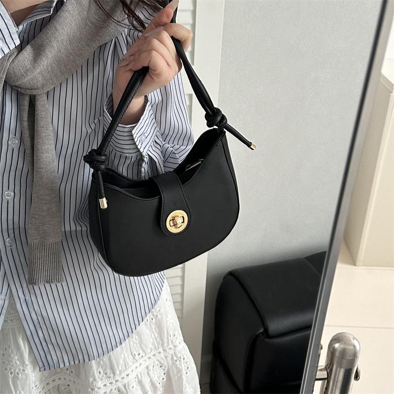 Taschen Damen Trend Mode Schultertasche Damen Lässig Sattel Täglich Reise Trend Vielseitig Achselhöhle Damentasche