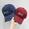 Vintage Chic Embroidered Letter Baseball Cap for Women - Soft, Lightweight, Sun-Protective, Breathable, Adjustable Fit, Perfect for Outdoor Activities