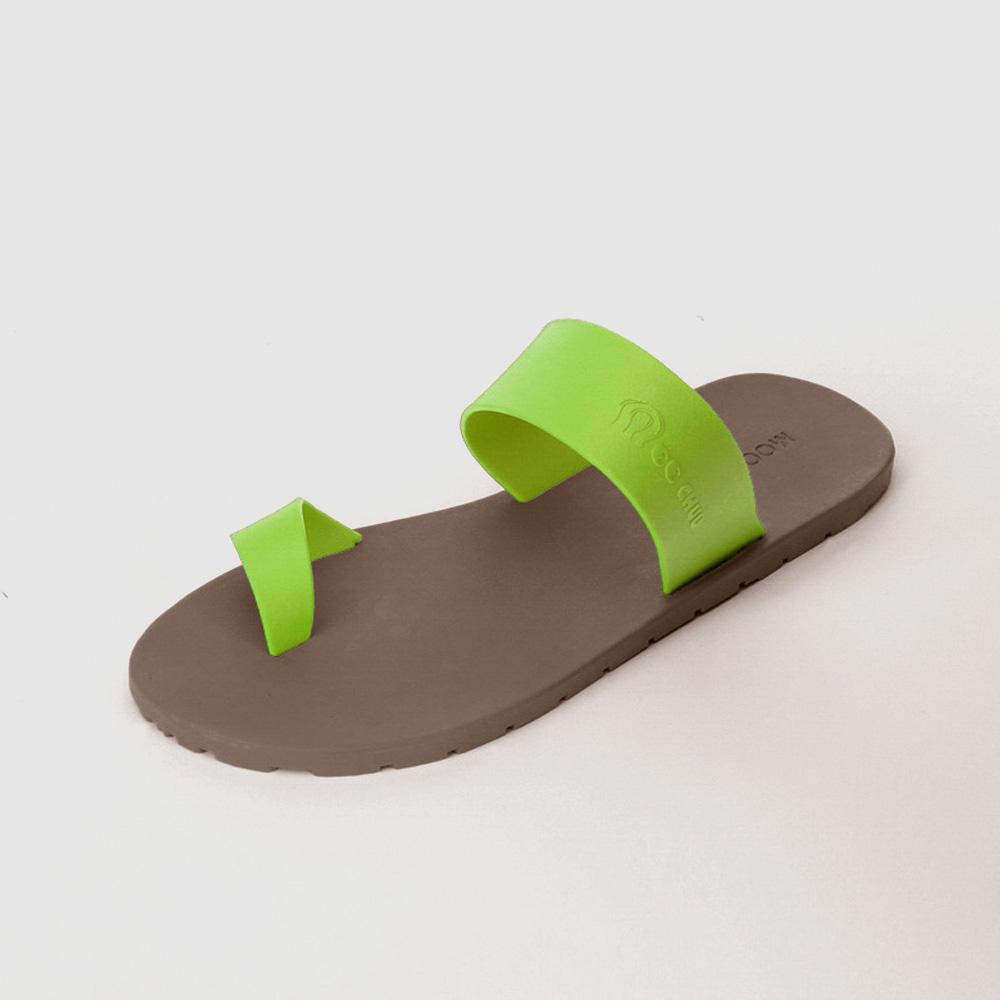 Moochuu Pop Thump Brown-Lime Lime/41(270-275Mm) green