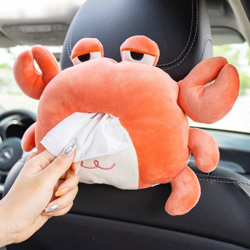 Car Tissue Box Car Good Things Pumping Carton Bag Car Car Interior Decoration Daquan Hanging Doll Interior Supplies