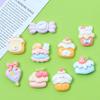 Cherry Cake Cartoon Resin Shoe Charms & Jewelry Accessories Set