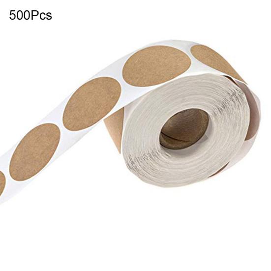 

500 шт. Круглые самоклеящиеся бумажные наклейки DIY этикетки для выпечки Декор для торта Пломбировочные бирки
