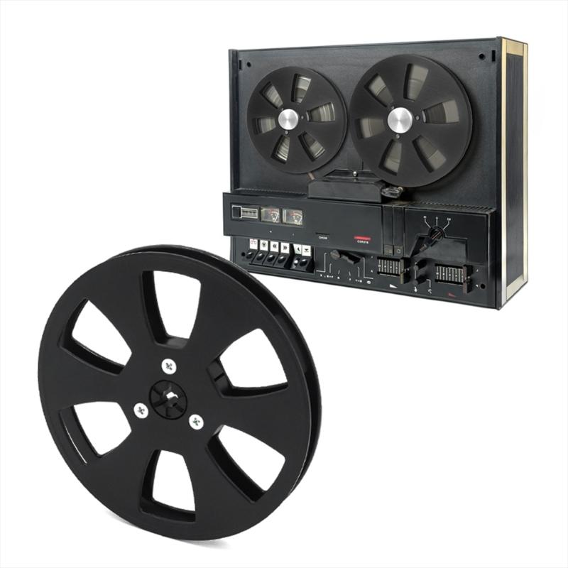 Professional 5 Inch Diameter Empty Tape Reel Featuring 6 Hole Flange Design for Enhances Stability In Open Reel Tape