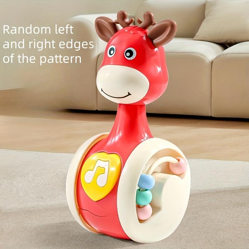 

Vibrant Giraffe Swinging Toy for Young - an Engaging Educational Gift for Teens, Enhances Sensory Skills красный