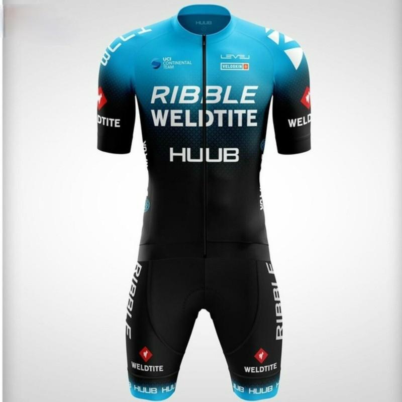 One-piece Cycling Suit Triathlon Men Women Breathable Elastic Lycra