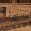 Highboard with Drawers Reclaimed Wood Look 45.5 x 34 x 127 cm