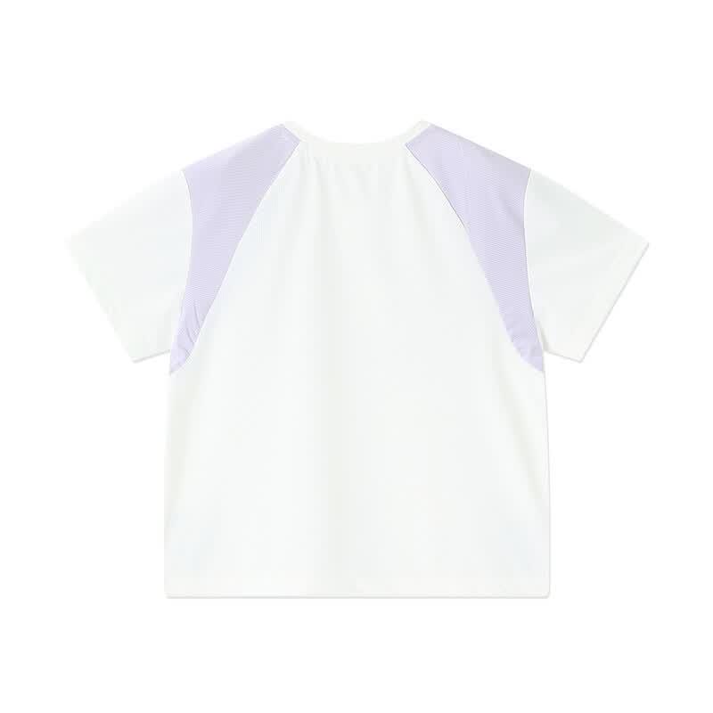 B.Duck Kids' Short Sleeve Ice-Feel Quick-Dry Top