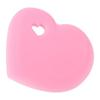 Heart Shape Silicone Baking Spatula Bowl Dough Bread Cookie Pizza Butter Scraper Pink