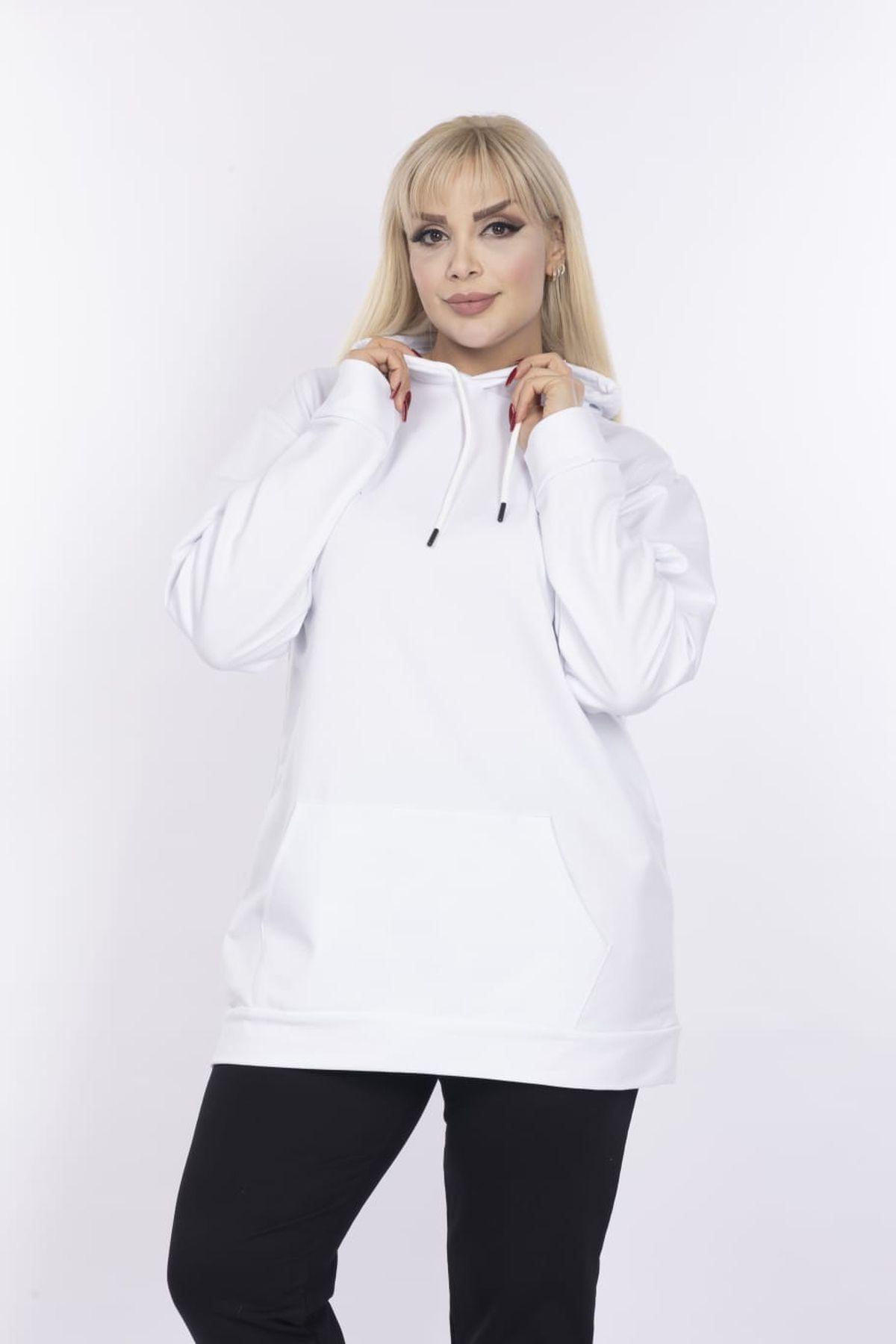 

Women s Style Big Size Sweatshirt Plus Size Clothing White Sweatshirt XL/2XL