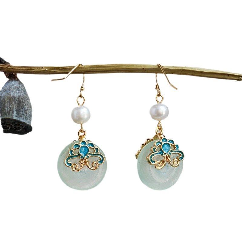 

BLINGBAY 2023 женские серьги-подвески с маленькой бабочкой и розовой ракушкой, серьги в китайском стиле в стиле ретро, ​​модные ювелирные аксессуары, современные ювелирные изделия, подарки