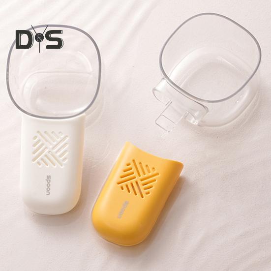 Koffie Maatschep met Afneembaar Handvat Duidelijke Schaal Opbergdoos Bonen Thee Suiker Barista Gereedschap Geen Morsen Rijstschep