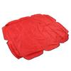 Swing Canopy 210D Silver Coated Oxford Waterproof UV Proof for Outdoor Patio Yard Chair 142x120x18cm Red