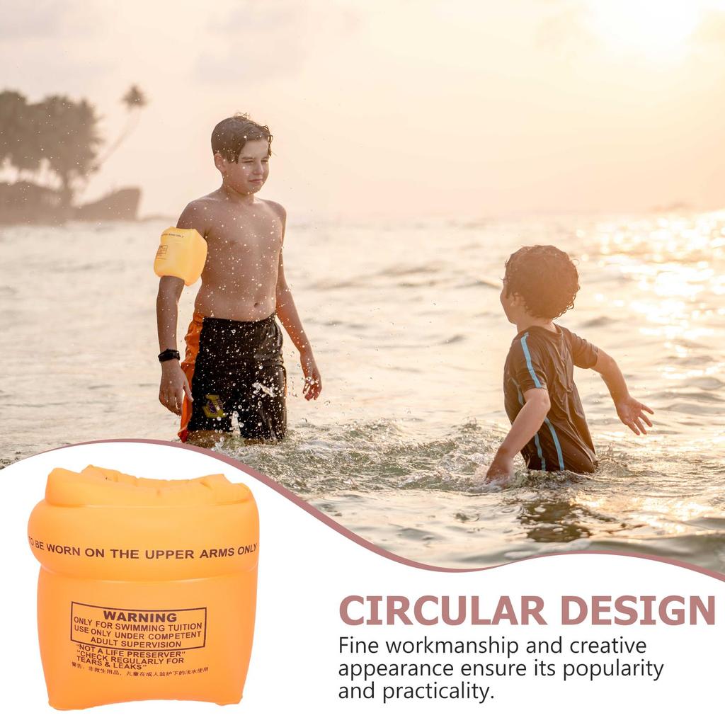 2 Pcs Swimming Armband Water Sleeve Floating Rings Floaties for Adults Aldult Pvc Beginner Supplies Baby
