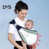Baby Carrier Sling 20kg Weight Limit Adjustable Sling for Front Hip Carry Breathable Single Strap for 0-4 Years Ergonomic Support Adjustable