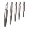 5PCS Strong Toughness Damaged Screw Extractors Bolt Extractor Tool  For Damaged Bolts