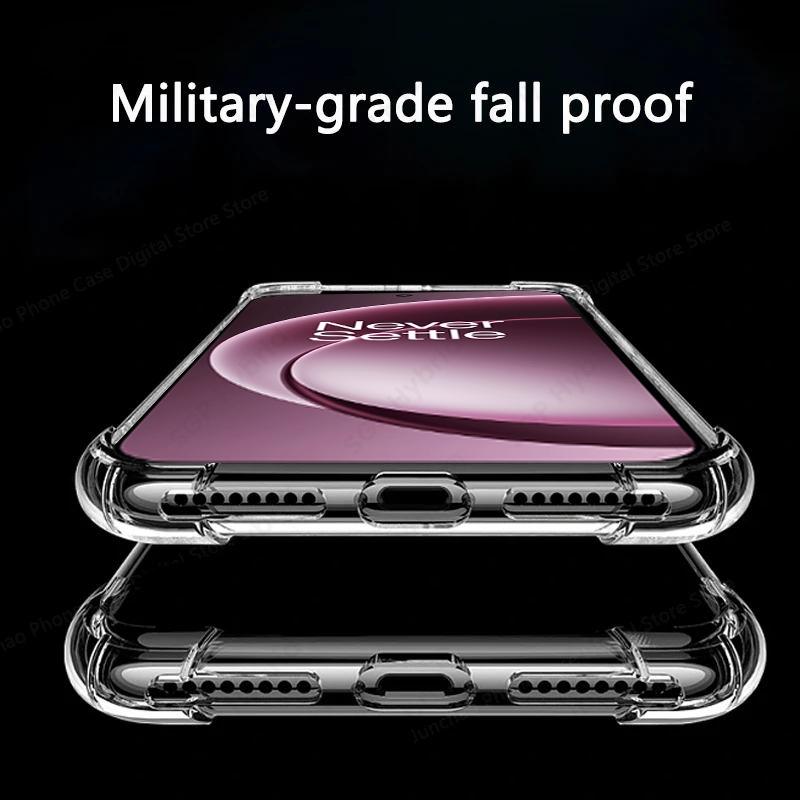 Przezroczyste Silikonowe Miękkie Etui Z Kryształkami Dla OnePlus 15 5G Poduszki Powietrzne Odporne Na Wstrząsy Coque Na OnePlus15 One Plus OneMore 1+15 2025 Fundas Obudowa