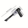 Type-C Multi-functional Portable Car Vacuum Rechargeable Handheld Car Vacuum Powerful Suction Vacuum Cleaner Household Pet Hair Vacuum Cleaner