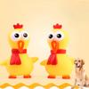 1 Stück-Hundespielzeug mit Geräusch Kleine Größe Schreiendes Huhn Haustierhundespielzeug Schreiendes Huhn/Freilaufendes Huhn