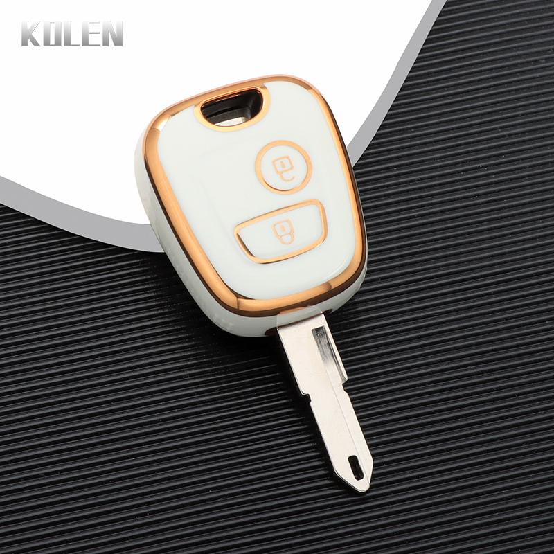 New Tpu Car Remote Key Case Cover Shell For Peugeot 106 107 206 207 306 307 406 407 For Citroen C1 C4 Protector Fob Accessories