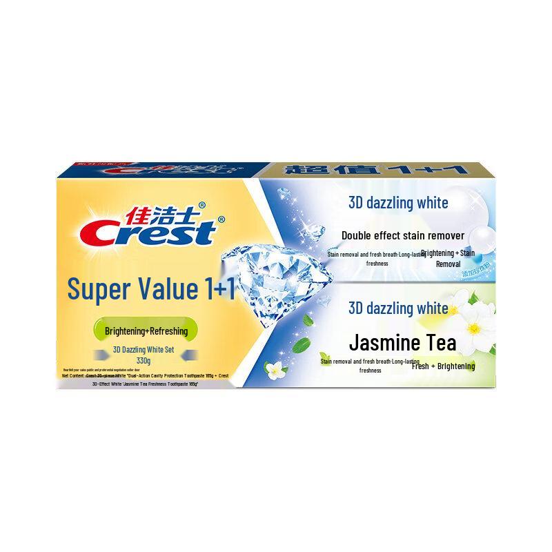 Crest 3D White Dual Effect Toothpaste