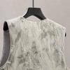 Women's New Chinese Style Round Neck Cotton Vest