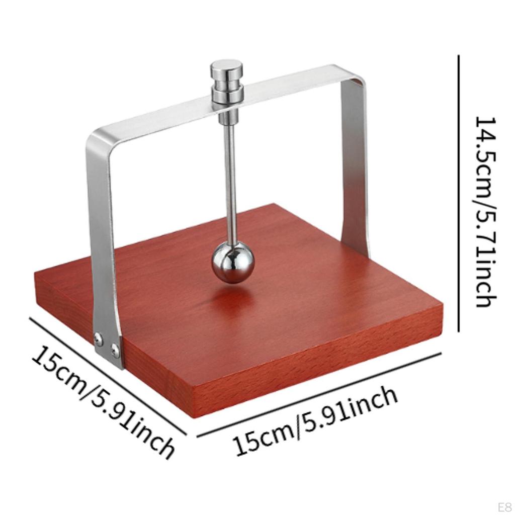 Eleganter Serviettenständer aus Holz für den Heim- und Bürogebrauch