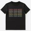 Unisex-T-Shirt „Hände waschen“