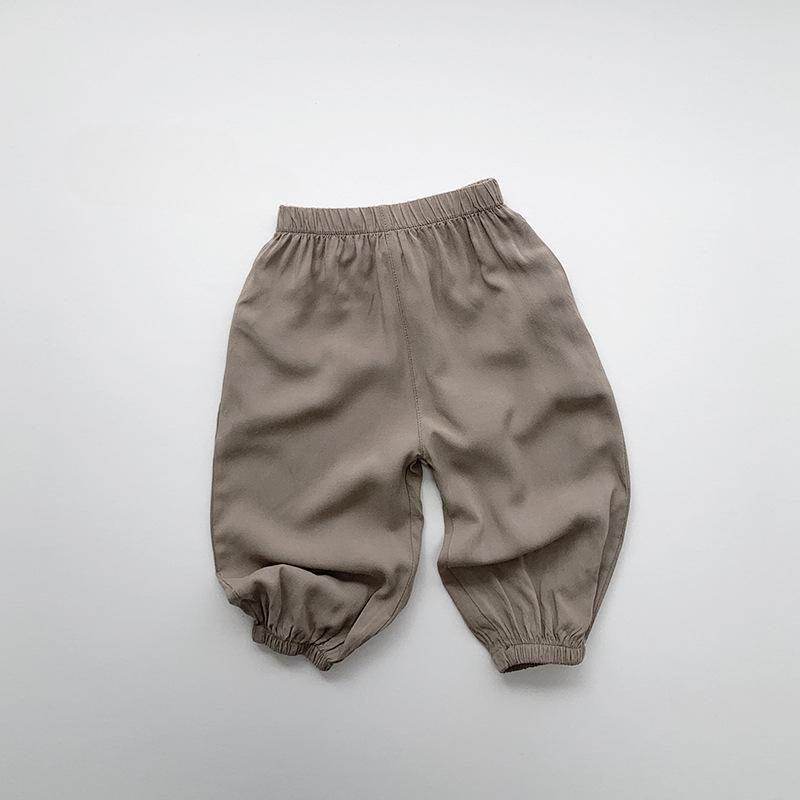 Children's Mosquito Pants Summer Boys' and Girls' Pants Japanese Korean Loose Wide Leg Pants Children's Clothing
