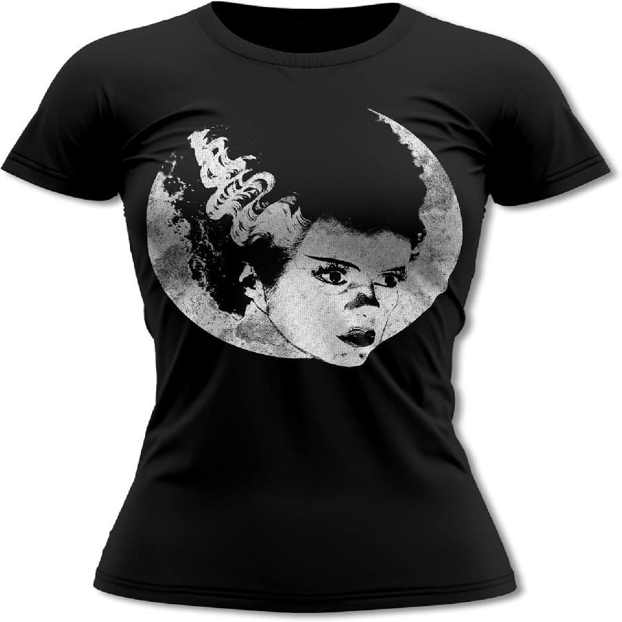 Bride of Frankenstein 1 Gothic Women s T-Shirt XXXXXL чёрный