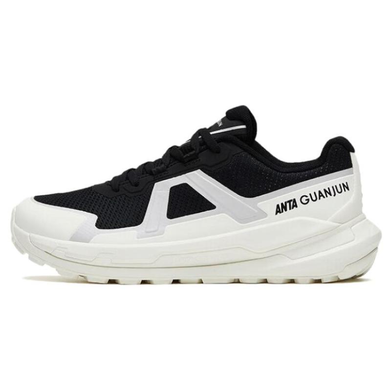 Anta Champion Коллекция на любую погоду Беговая обувь Женские Низкие Черно-белые Кроссовки 37.5