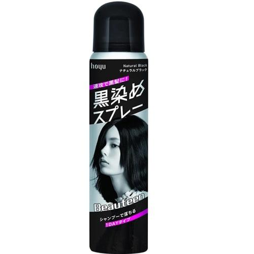 

Hoyu beauteen black dye spray natural black x3 set