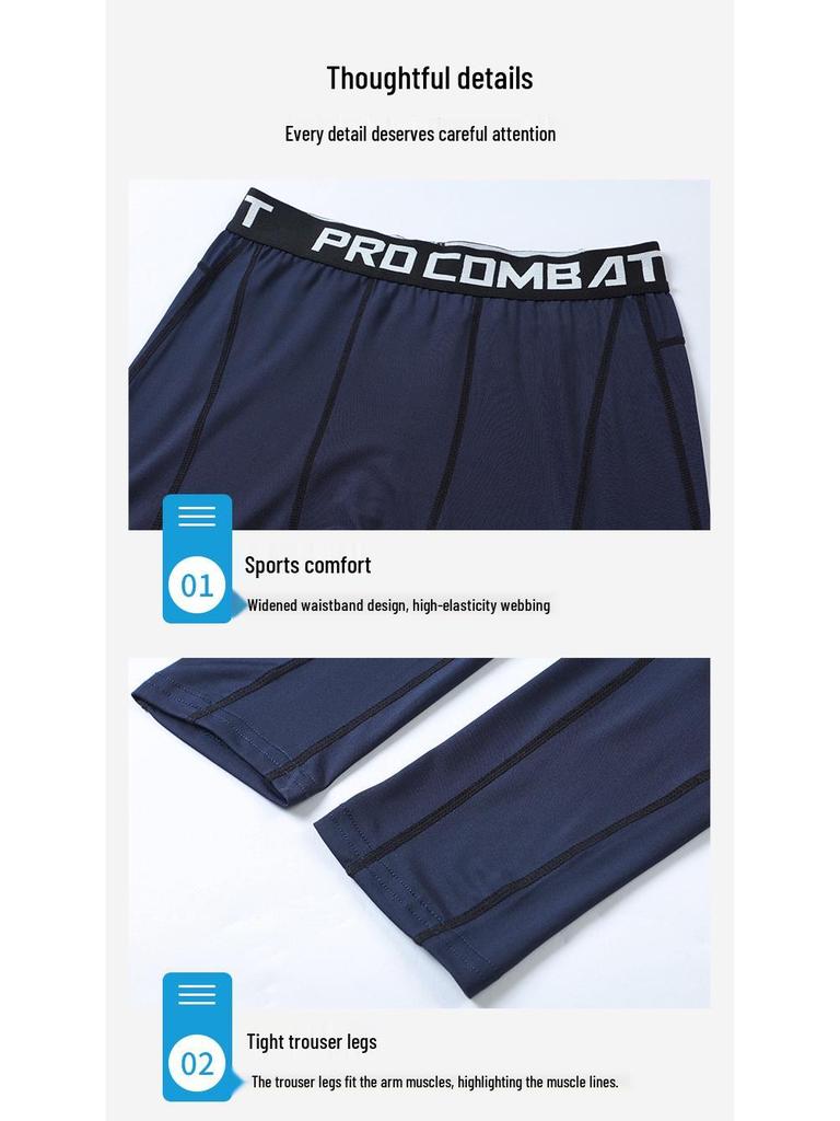 Sports Quick-Drying Compression Pants for Running & Training