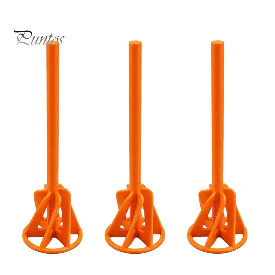 Epoxy Resin Mixer 6 Inch Paint Stirrer for Drill, 3D Printed Attachment, Drill Powered Hex Shaft Mixing Stirring Rod Resin, Epoxy, Silicone
