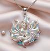 Women's - Enamel Pendant Necklace
