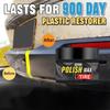 Automotive Plastic and Leather Renewal Paste, Multi-surface Car Care Kit, Leather Seat Polishing Wax, Plastic Trim Aging Restore
