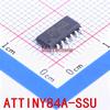ATTINY84A-SSU SOP-14 Surface Mount 8-bit Microcontroller Chip