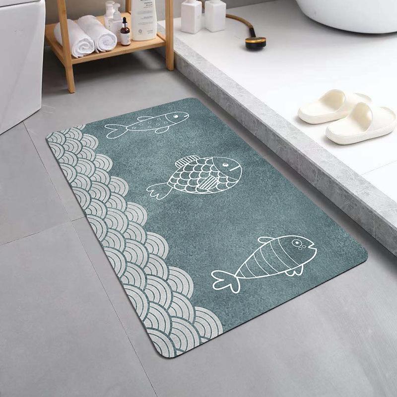Entrance Door Mat Kitchen Carpet Bathroom Entrance Mat Floor Mat Foot Pad